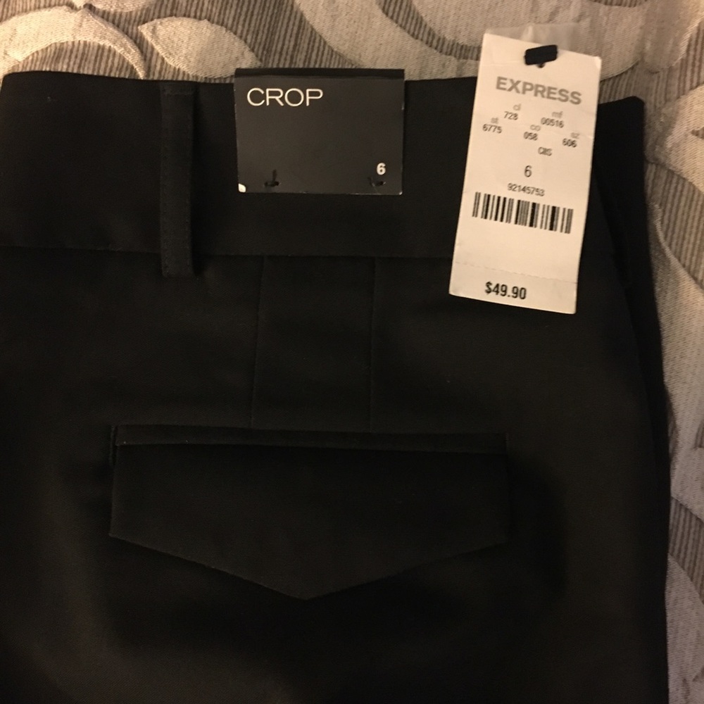 Express black slacks
